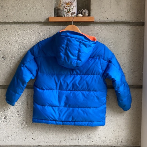 ❄️ Super Puffer Gap Kids S (6/7) Bright blue/orange - Picture 5 of 10